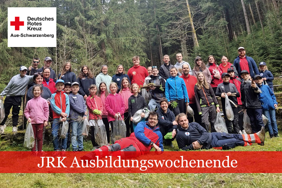 Impressionen JRK Ausbildungswochenende - Gruppenfoto