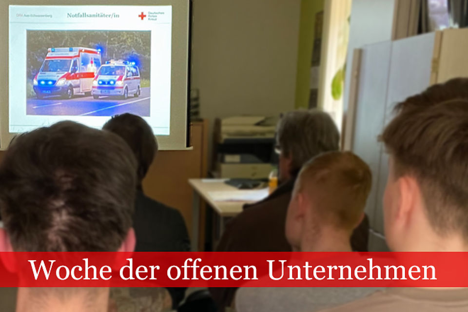 Woche der offenen Unternehmen - Rettungswache Schwarzenberg